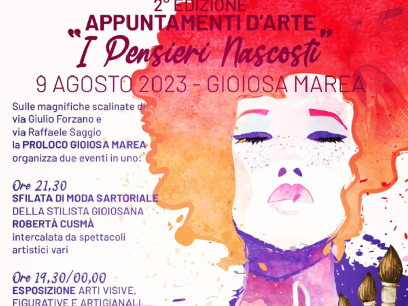 9 Agosto 2023 - II Edizione "I pensieri nascosti"