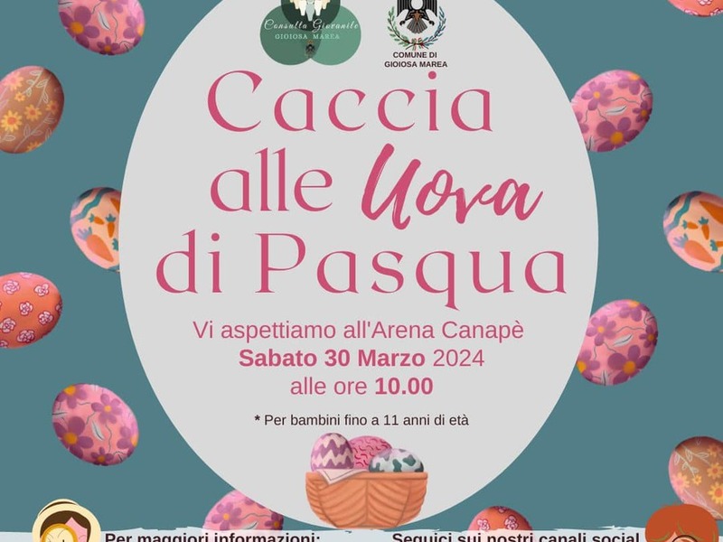 30 Marzo 2024 - Caccia alle uova di Pasqua