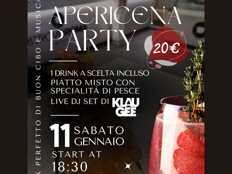 11 Gennaio 2025 - Apericena Party