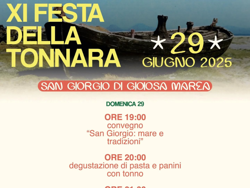 29 Giugno 2025 - XI Edizione Festa della Tonnara