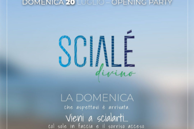 20 Luglio 2025 - SCIALÉ DIVINO - OPENING PARTY