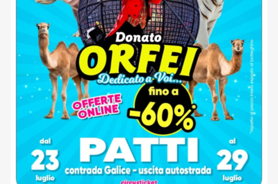 23-29 Luglio 2025 - Circo Donato Orfei - Dedicato a Voi