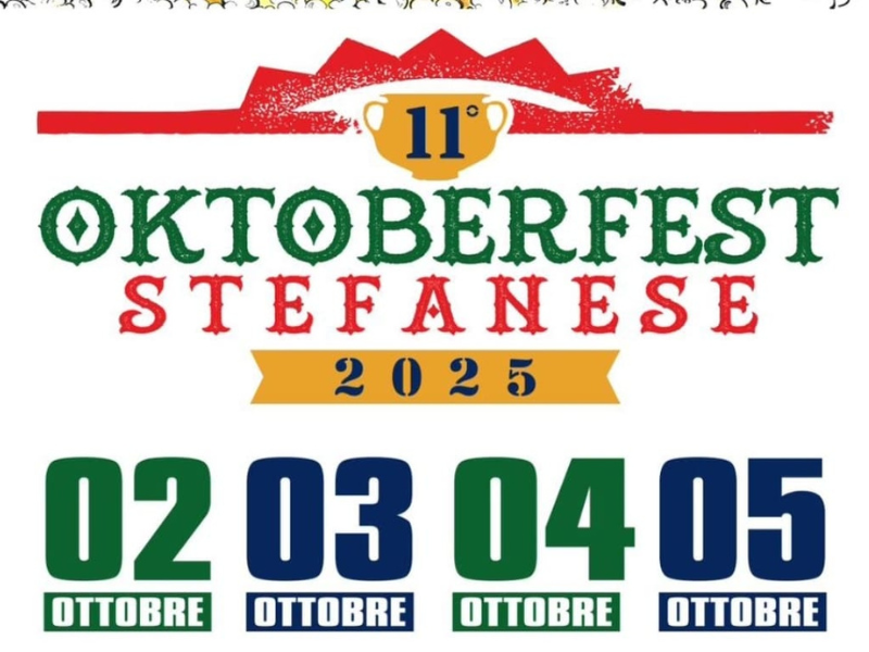 2-5 Ottobre 2025 - 11ª edizione dell'Oktoberfest Stefanese