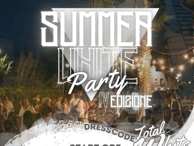 8 Agosto 2025 - IV Edizione Summer White Party