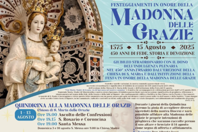 1-16 Agosto 2025 - Festeggiamenti in onore della Madonna delle Grazie a Gioiosa Marea