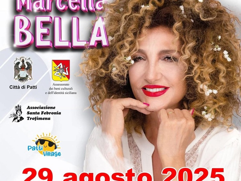 29 Agosto 2025 - Marcella Bella in concerto a Patti