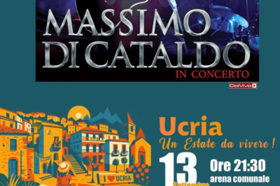 13 Settembre 2025 - Massimo di Cataldo in concerto ad Ucria