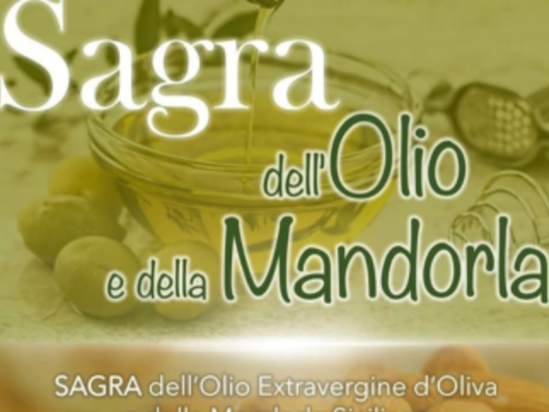 8-9 Novembre 2025 - Sagra dell'Olio extravergine e della Mandorla 8-9 Novembre 2025 - Sagra dell'Olio extravergine e della Mandorla
