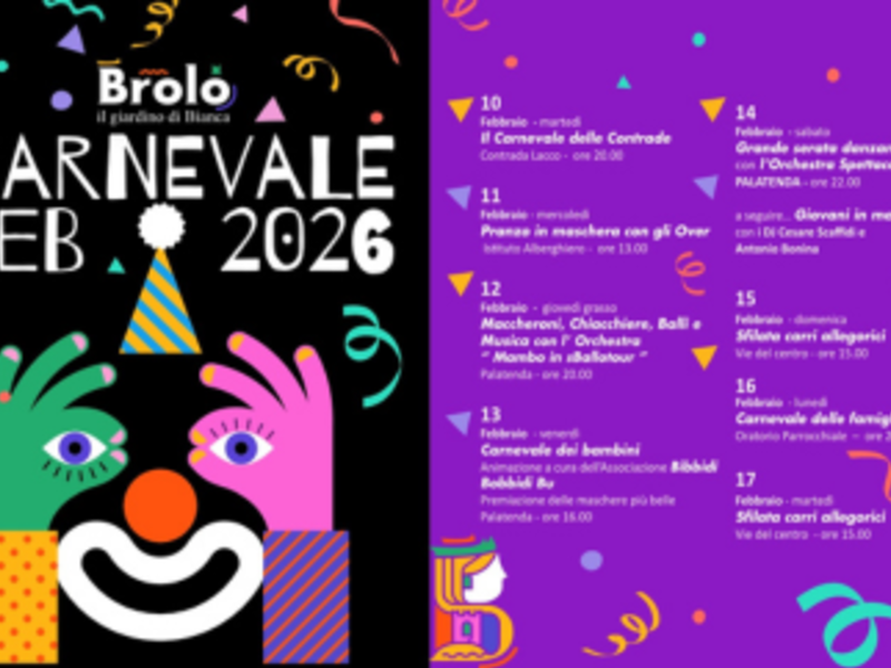 10-17 Febbraio 2026 - Carnevale Brolese 2026