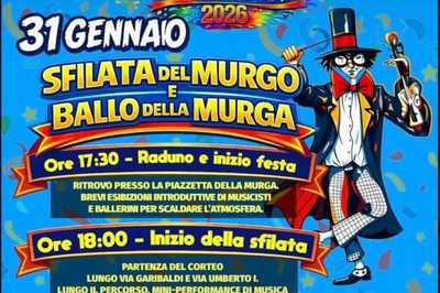 31 Gennaio 2026 - Sfilata del Murgo e Ballo della Murga