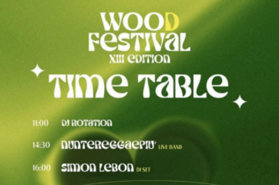 1 Maggio 2026 - XIII Edizione Wood Festival a San Marco D'Alunzio 
